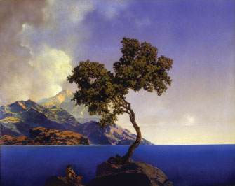 Aquamarine (1917) Artist: Maxfield Parrish